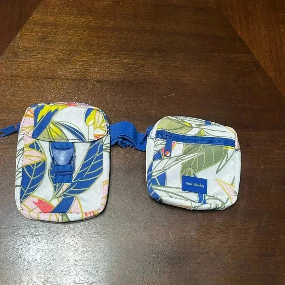 Vera Bradley Reactive Belt Bag Sling Rain Forest Canopy Crossbody Pack